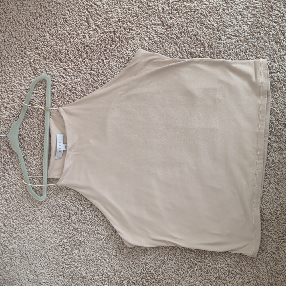 Size Medium Tan Women's Tank Top